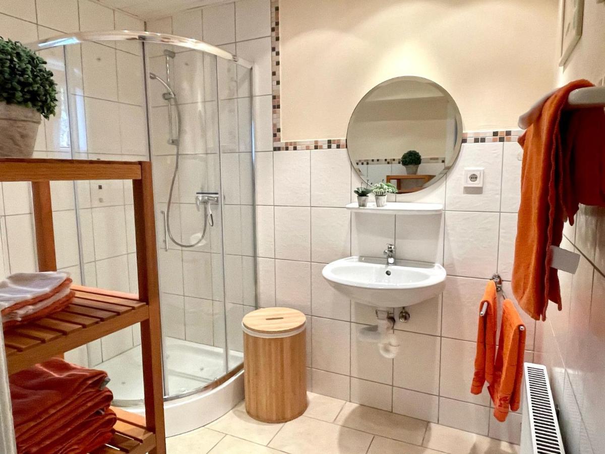 Ferienwohnung Am Kreuzberg شليدن المظهر الخارجي الصورة