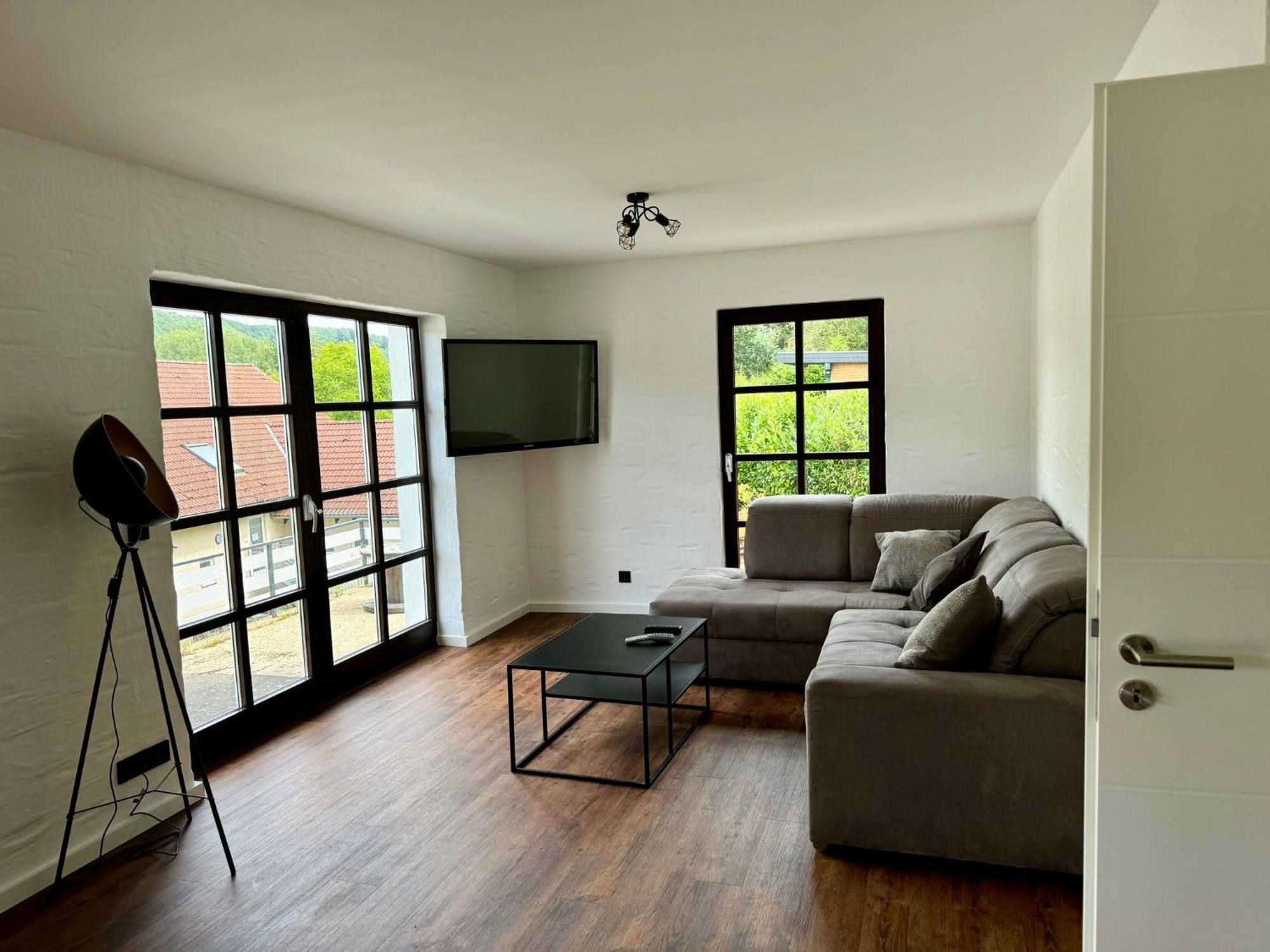 Ferienwohnung Am Kreuzberg شليدن المظهر الخارجي الصورة